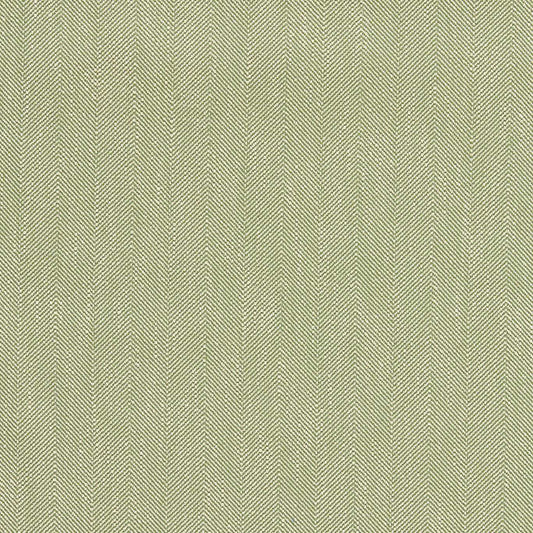 SANDERSON Benwick Fabric Geometric Leaf Green   - DUPH237481
