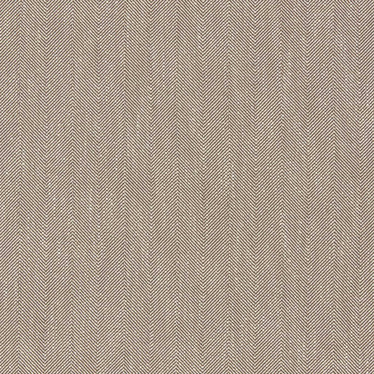 SANDERSON Benwick Fabric Geometric Raw Chocolate   - DUPH237482