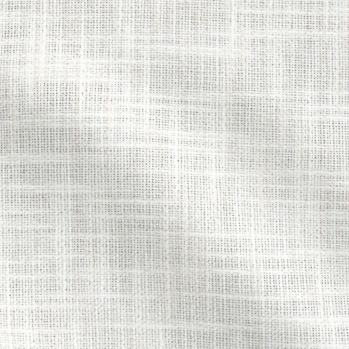 Cream linen-like woven fabric with subtle grid pattern and textured surface, versatile for upholstery or curtains