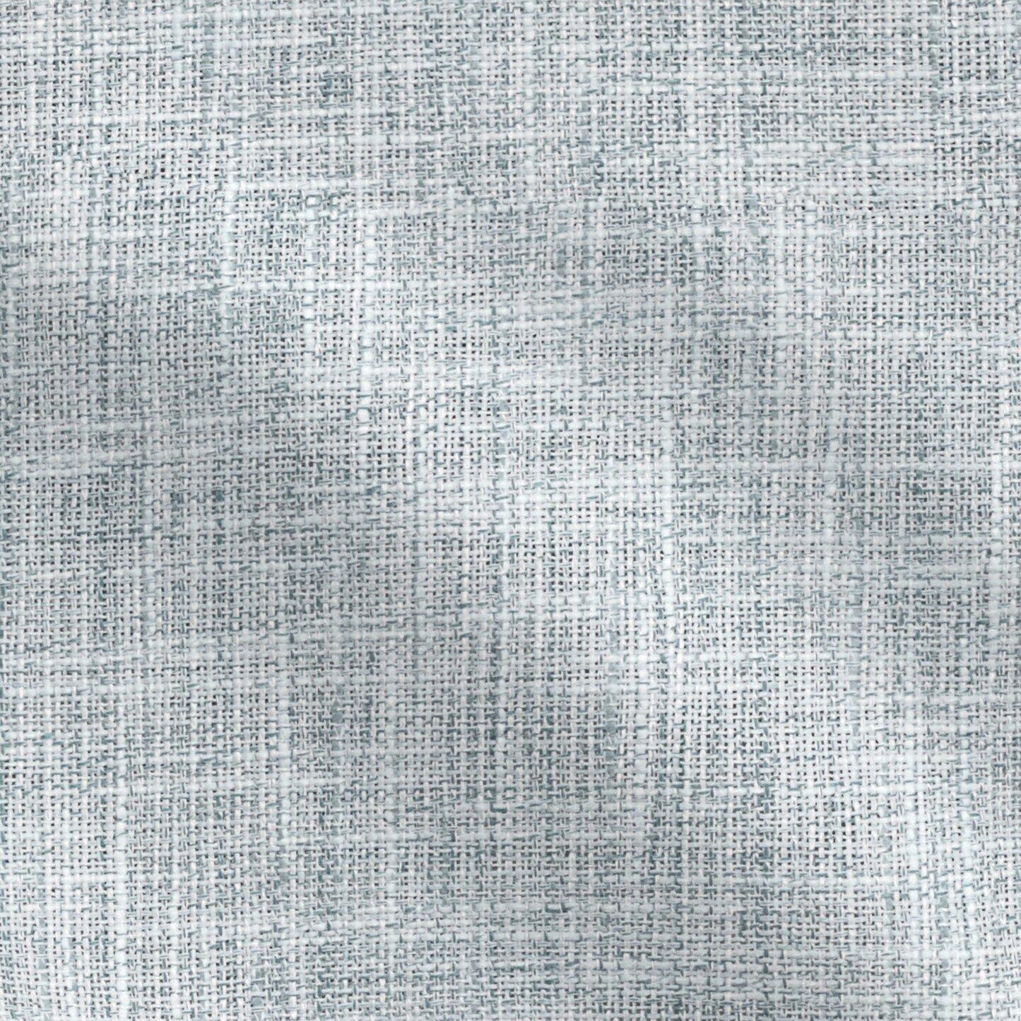 Plain blue woven fabric with subtle linen texture.