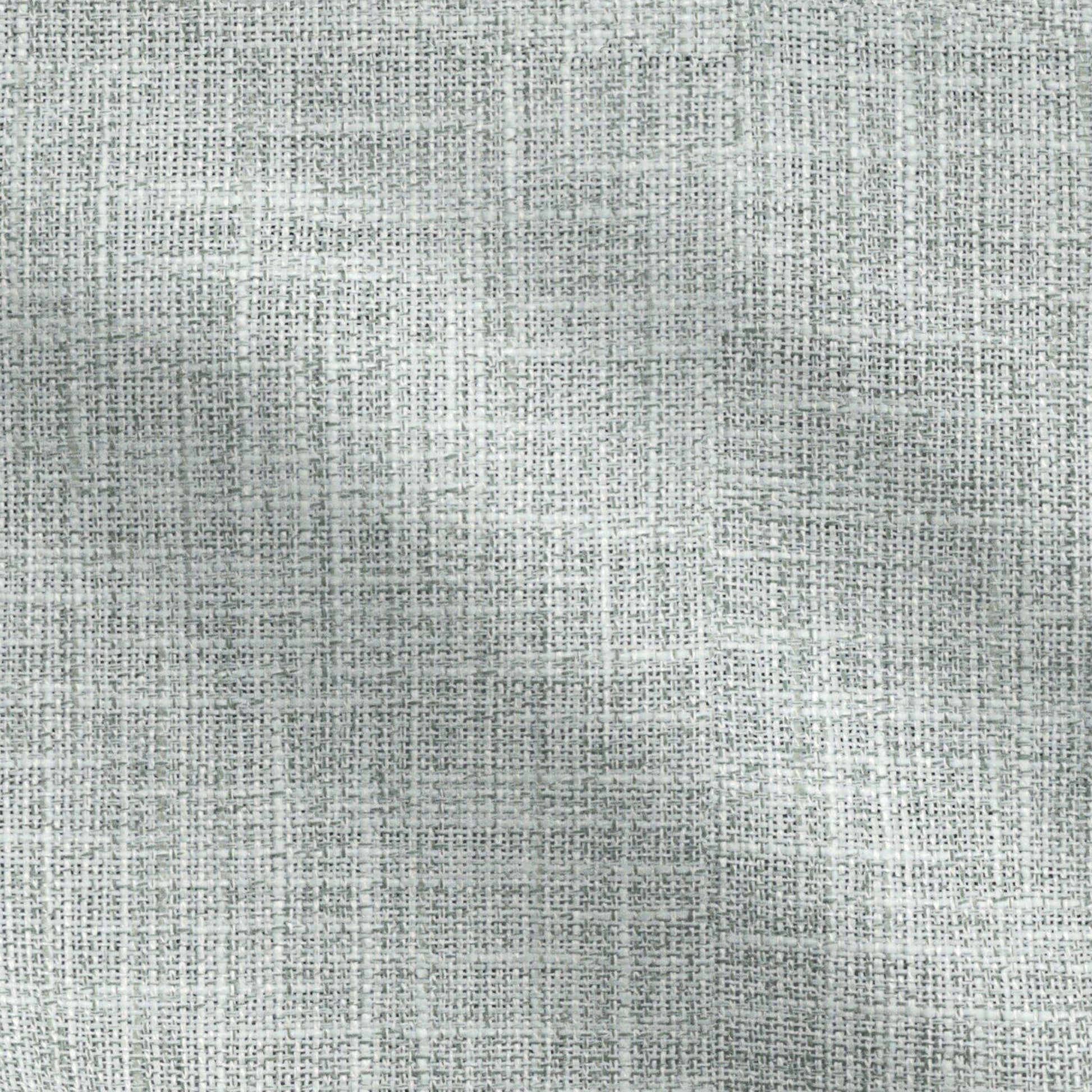Blue, green, and mint woven fabric with a subtle crosshatch texture and linen-like weave.