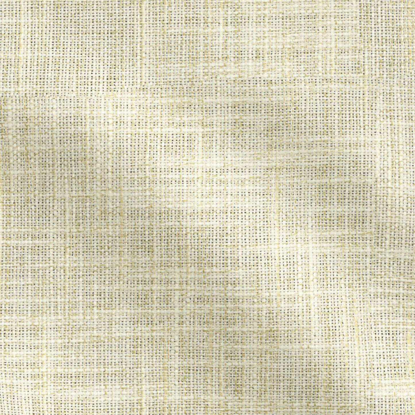 Green plain linen-textured fabric with a subtle weave; upholstery or drapery material.