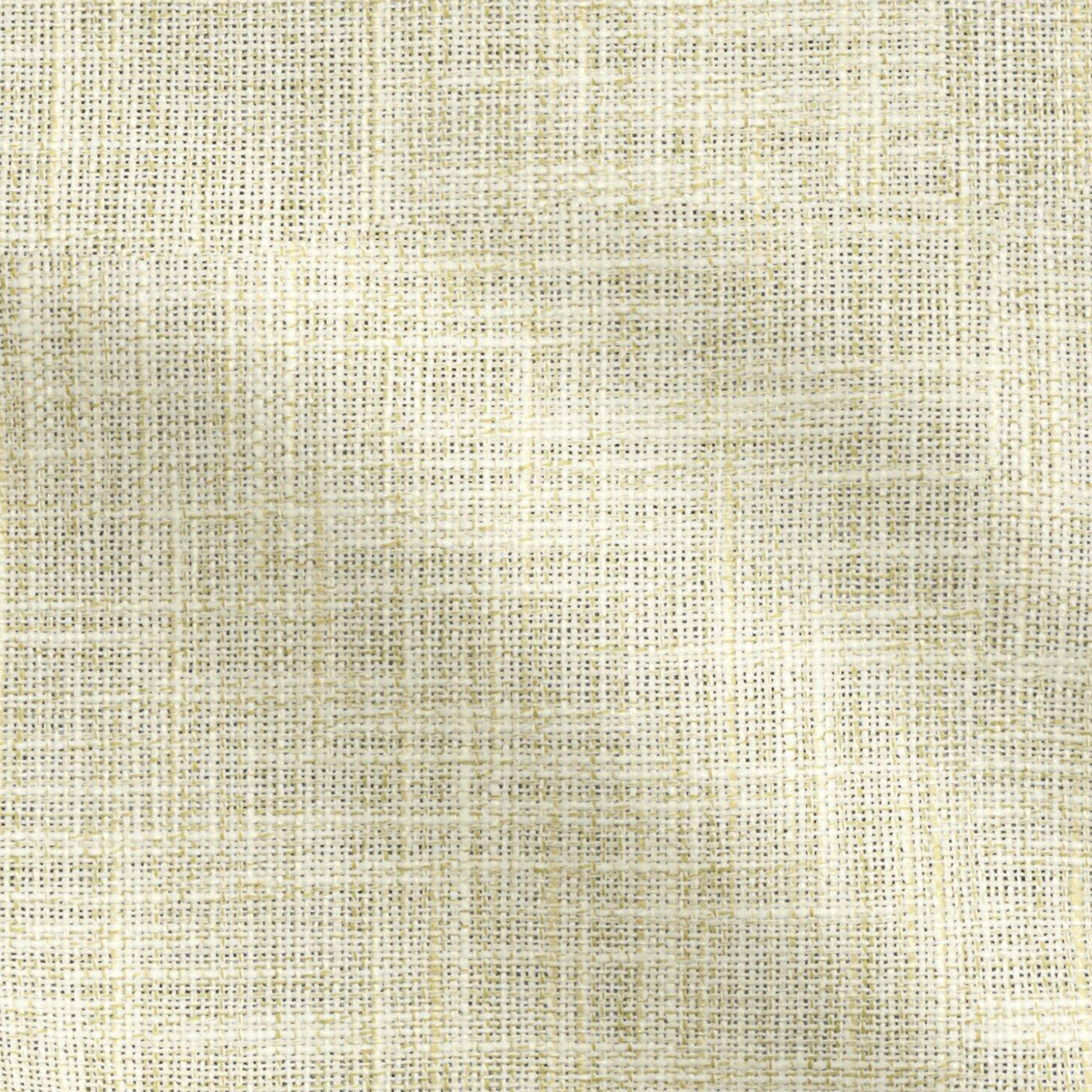 Green plain linen-textured fabric with a subtle weave; upholstery or drapery material.