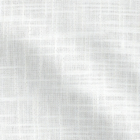 JF Fabrics  DUPONT 91 Fabric Plain White, Beige  Double Width, Wide Width, Linen Texture - 9954891 J9681