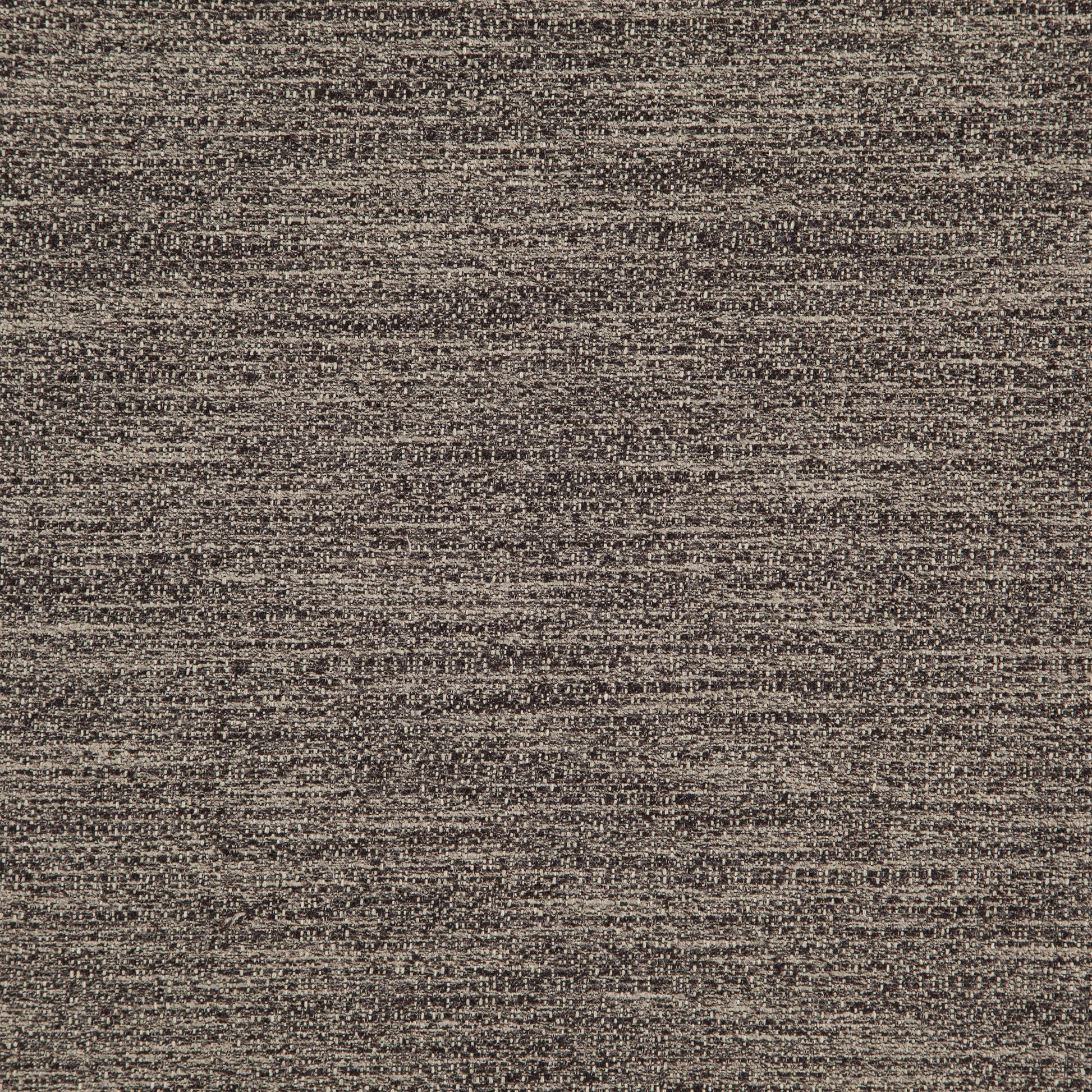 Brown heathered woven fabric texture with tan & charcoal specks, a soft upholstery fabric.