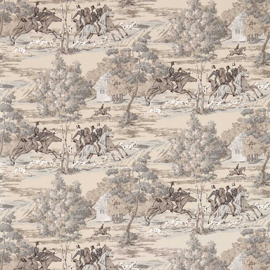 SANDERSON Tally Ho Wallpaper Other Pearl,Grey  Gravure Printed Wallpaper - DVIN214599
