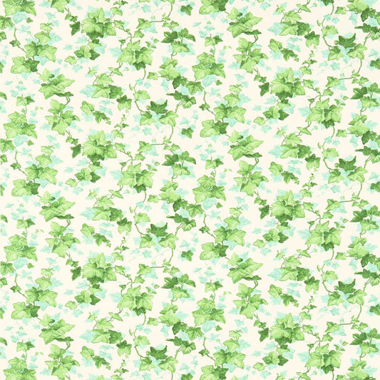SANDERSON Hedera Fabric Leaves , Trees Green   - DVIN224336