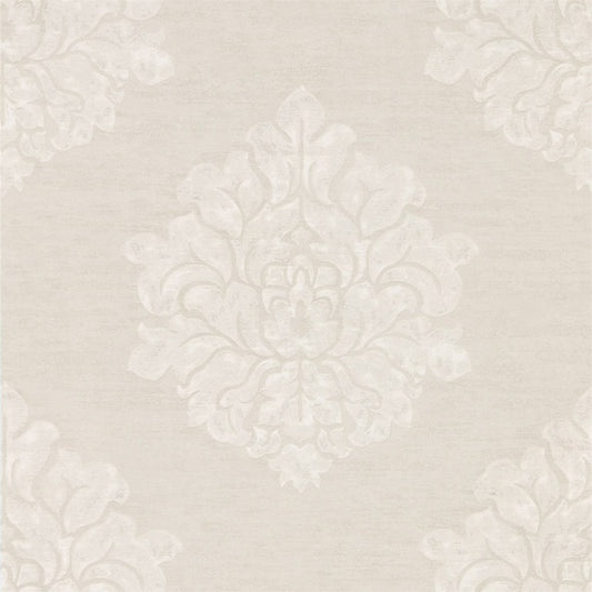 SANDERSON Laurie Wallpaper Damasks Ivory  Gravure Printed Wallpaper - DWAP216268