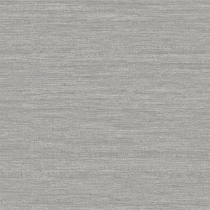 Heather gray woven fabric swatch with fine horizontal texture, soft and versatile for apparel or home decor.
