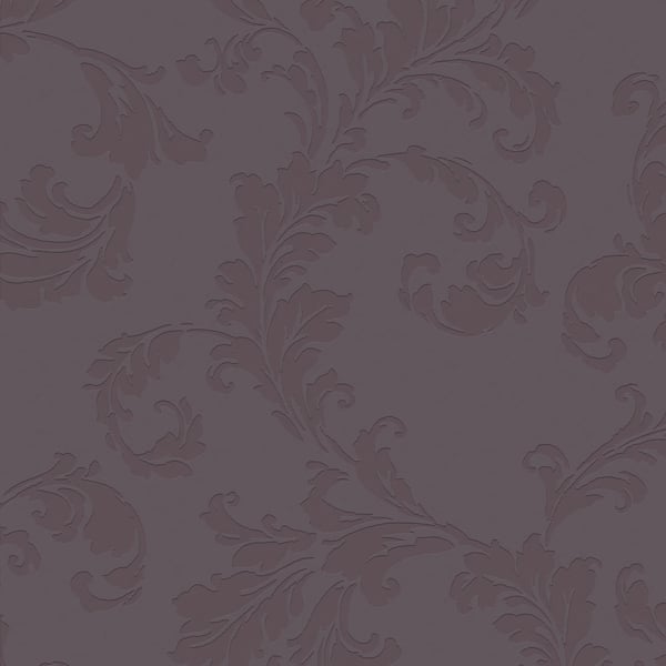 Galerie Wallcoverings Emporium Acanthus trail Galerie Wallcoverings  Purple, Lilac   - DWP0250-01