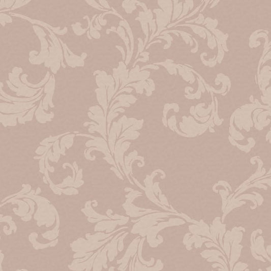 Galerie Wallcoverings Emporium Acanthus trail Galerie Wallcoverings  Pink   - DWP0250-04