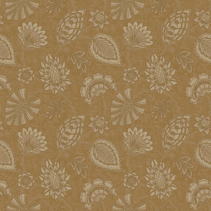 Galerie Wallcoverings Elegance Flower Fan Galerie Wallcoverings  Bronze, Brown   - DWP0351-07