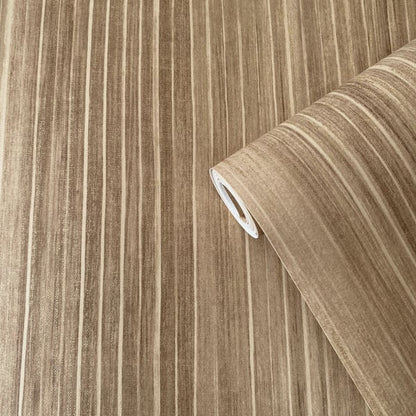 Galerie Wallcoverings Elegance Vertical Stripe Galerie Wallcoverings  Bronze, Brown   - DWP0352-06