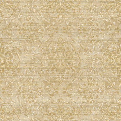 Galerie Wallcoverings Elegance Floral Stripe Galerie Wallcoverings  Beige   - DWP0353-03