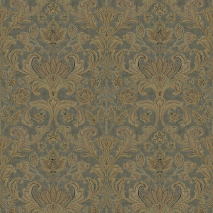 Galerie Wallcoverings Elegance Damask Galerie Wallcoverings  Green   - DWP0354-01