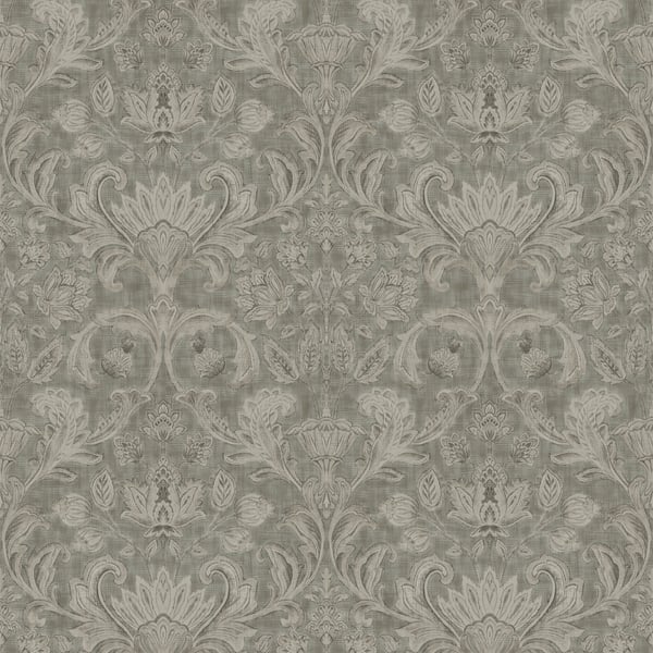 Galerie Wallcoverings Elegance Damask Galerie Wallcoverings  Bronze, Brown   - DWP0354-02