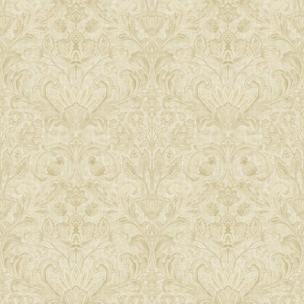 Galerie Wallcoverings Elegance Damask Galerie Wallcoverings  Beige   - DWP0354-03