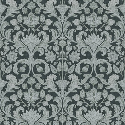 Galerie Wallcoverings Elegance Damask Galerie Wallcoverings  Blue   - DWP0354-05