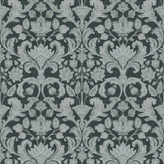 Galerie Wallcoverings Elegance Damask Galerie Wallcoverings  Blue   - DWP0354-05