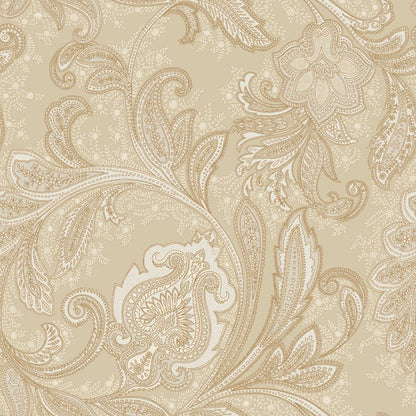 Galerie Wallcoverings Elegance Paisley Galerie Wallcoverings  Beige   - DWP0355-03