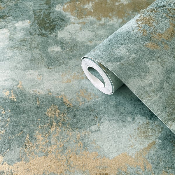 Galerie Wallcoverings Elegance Perfect Storm Galerie Wallcoverings  Green   - DWP0356-04