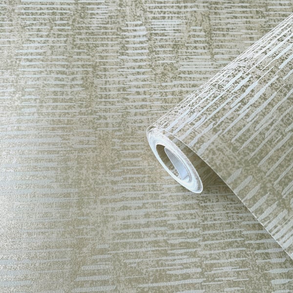 Galerie Wallcoverings Elegance Stripy Shimmer Galerie Wallcoverings  Beige   - DWP0357-03
