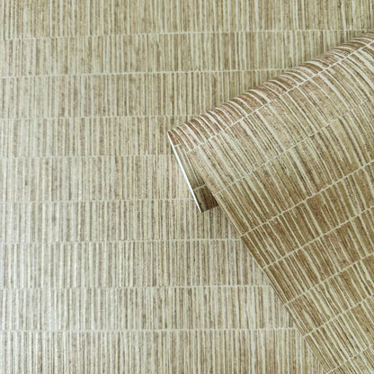 Galerie Wallcoverings Zen Bamboo Screen Galerie Wallcoverings  Bronze, Brown   - DWP0362-02