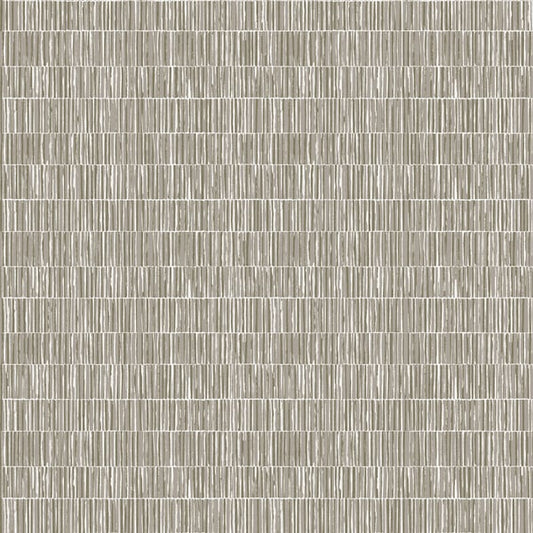 Galerie Wallcoverings Zen Bamboo Screen Galerie Wallcoverings  Silver, Grey   - DWP0362-06