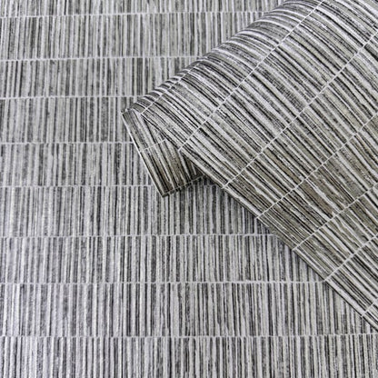 Galerie Wallcoverings Zen Bamboo Screen Galerie Wallcoverings  Silver, Grey   - DWP0362-07