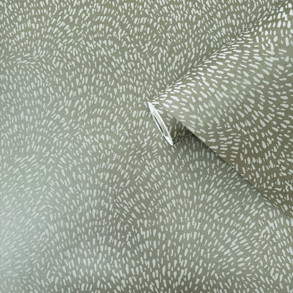 Galerie Wallcoverings Zen Fan Fleck Galerie Wallcoverings  Green   - DWP0363-01