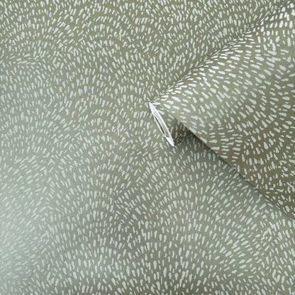 Galerie Wallcoverings Zen Fan Fleck Galerie Wallcoverings  Green   - DWP0363-01