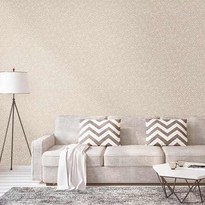 Galerie Wallcoverings Zen Fan Fleck Galerie Wallcoverings  Cream   - DWP0363-03