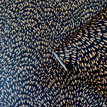 Galerie Wallcoverings Zen Fan Fleck Galerie Wallcoverings  Rose, Gold   - DWP0363-09