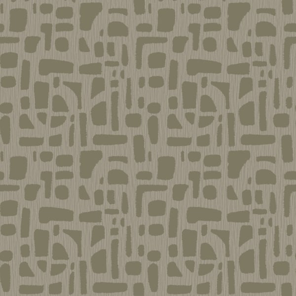 Galerie Wallcoverings Zen Chunky Geo Galerie Wallcoverings  Gold   - DWP0364-01