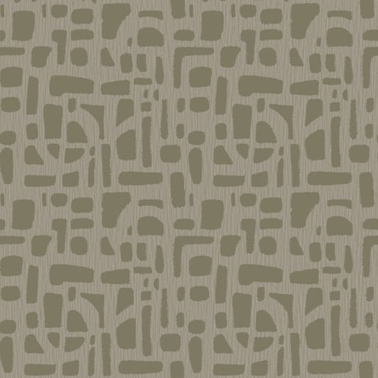 Galerie Wallcoverings Zen Chunky Geo Galerie Wallcoverings  Gold   - DWP0364-01