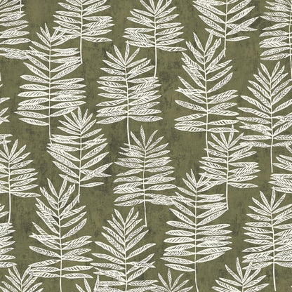 Galerie Wallcoverings Zen Tumbling Leaf Galerie Wallcoverings  Green   - DWP0365-01