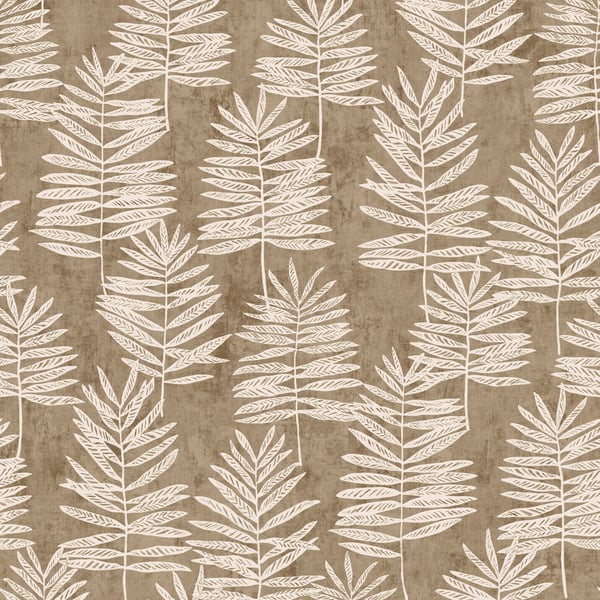 Galerie Wallcoverings Zen Tumbling Leaf Galerie Wallcoverings  Bronze, Brown   - DWP0365-02