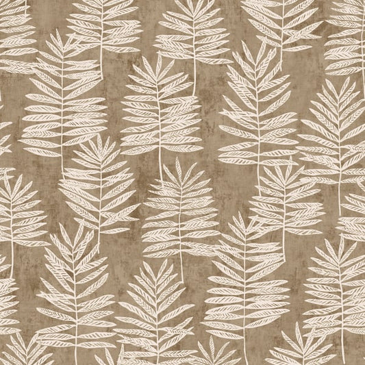 Galerie Wallcoverings Zen Tumbling Leaf Galerie Wallcoverings  Bronze, Brown   - DWP0365-02