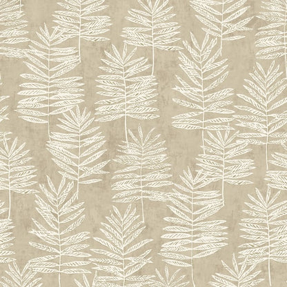 Galerie Wallcoverings Zen Tumbling Leaf Galerie Wallcoverings  Cream   - DWP0365-03
