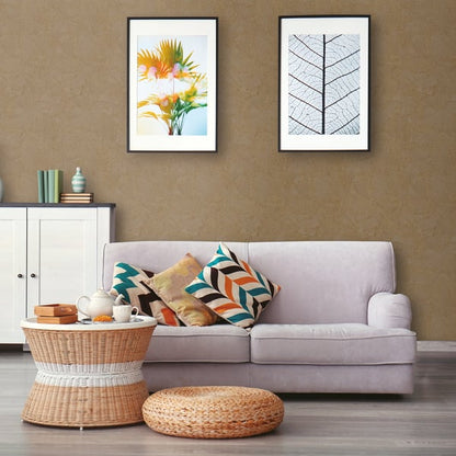 Galerie Wallcoverings Zen Plaster Fan Galerie Wallcoverings  Rose, Gold   - DWP0366-05