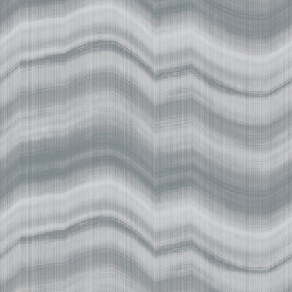 Galerie Wallcoverings Zen Cloudy Stripe Galerie Wallcoverings  Silver, Grey   - DWP0367-04