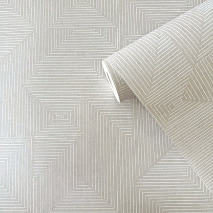 Galerie Wallcoverings Zen Cleopatra Galerie Wallcoverings  Cream   - DWP0368-04