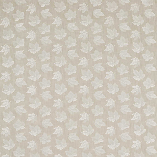 SANDERSON Flannery Fabric Leaves , Trees Briarwood,Cream   - DYSI236727