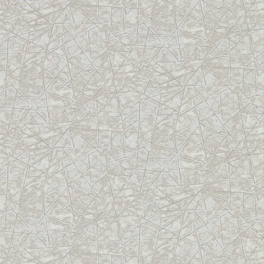HARLEQUIN Shatter Wallpaper Abstract , Graphic Ivory,Pebble  Rotary/Gravure Wide Width Printed Wallpaper - EANV111853