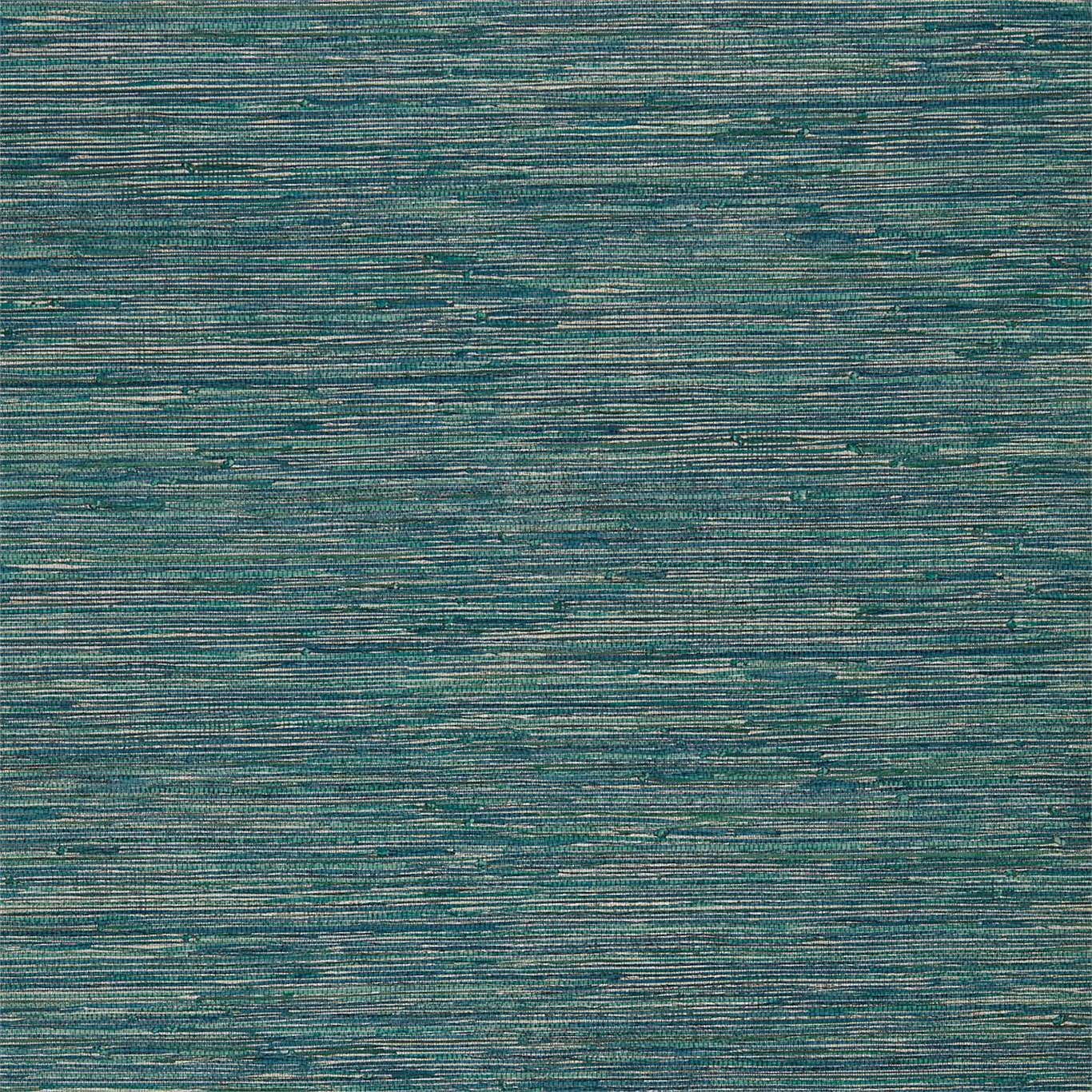 HARLEQUIN Seri Wallpaper Plains , Textures Emerald,Peacock  Gravure Wide Width Vinyl - EANV111866