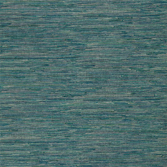 HARLEQUIN Seri Wallpaper Plains , Textures Emerald,Peacock  Gravure Wide Width Vinyl - EANV111866