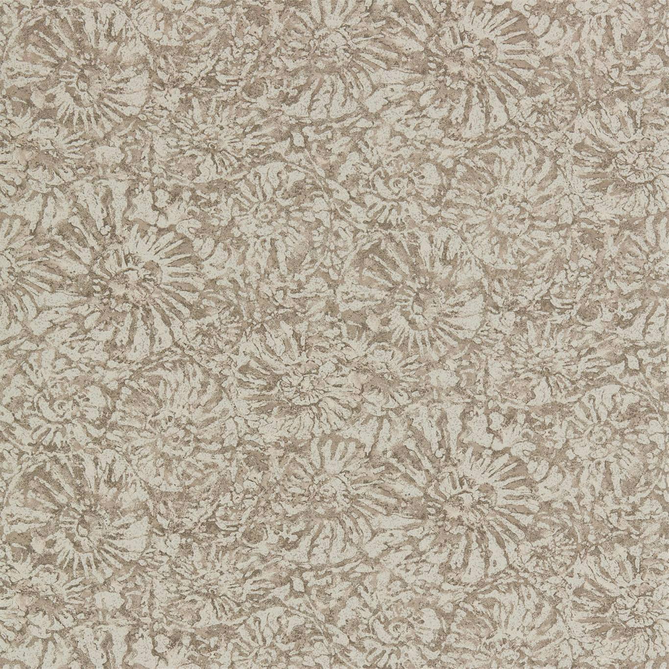 HARLEQUIN Ammonite Wallpaper Metallic Luxe Shell  Rotary/Gravure Wide Width Printed Wallpaper - EANW112564
