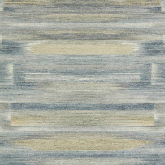 HARLEQUIN Refraction Wallpaper Stripes Moonstone,Brass  Gravure Wide Width Vinyl - EANW112586