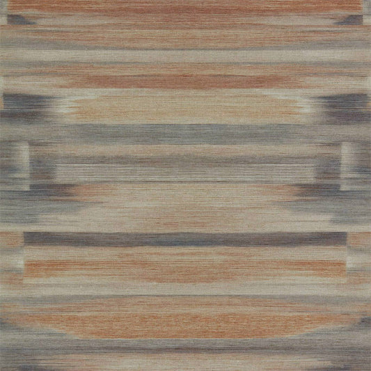 HARLEQUIN Refraction Wallpaper Stripes Copper,Slate  Gravure Wide Width Vinyl - EANW112588