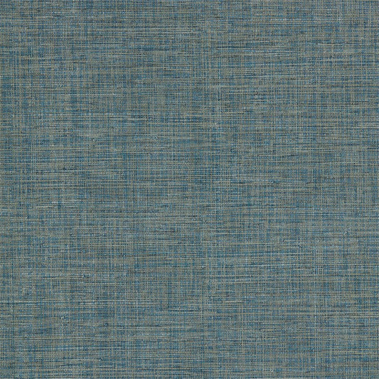 HARLEQUIN Seri Raphia Wallpaper Plains , Textures Sapphire  Gravure Wide Width Vinyl - EANW112594